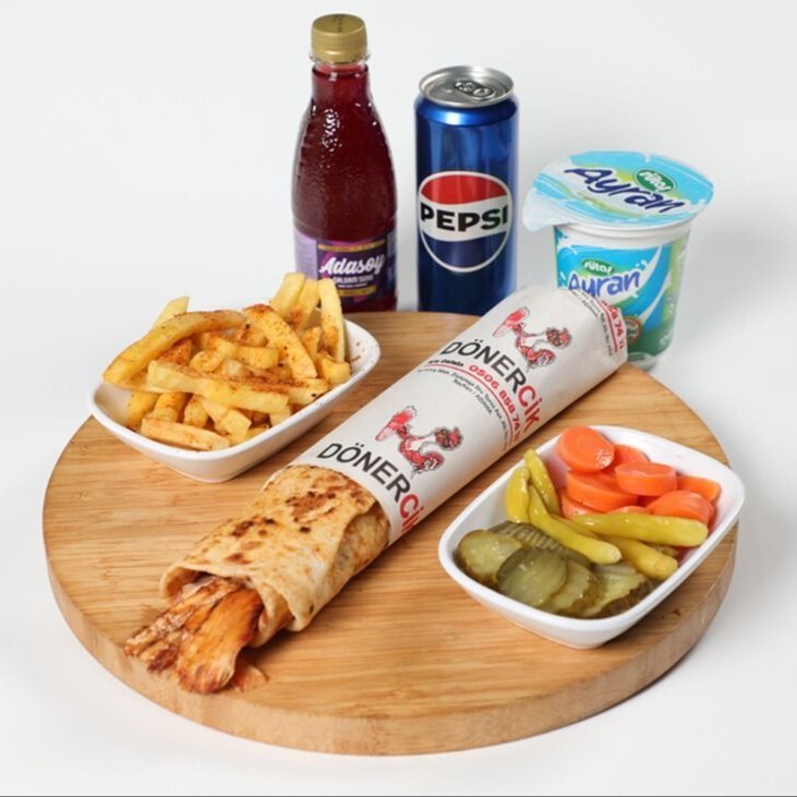 Tavuk Döner Menü