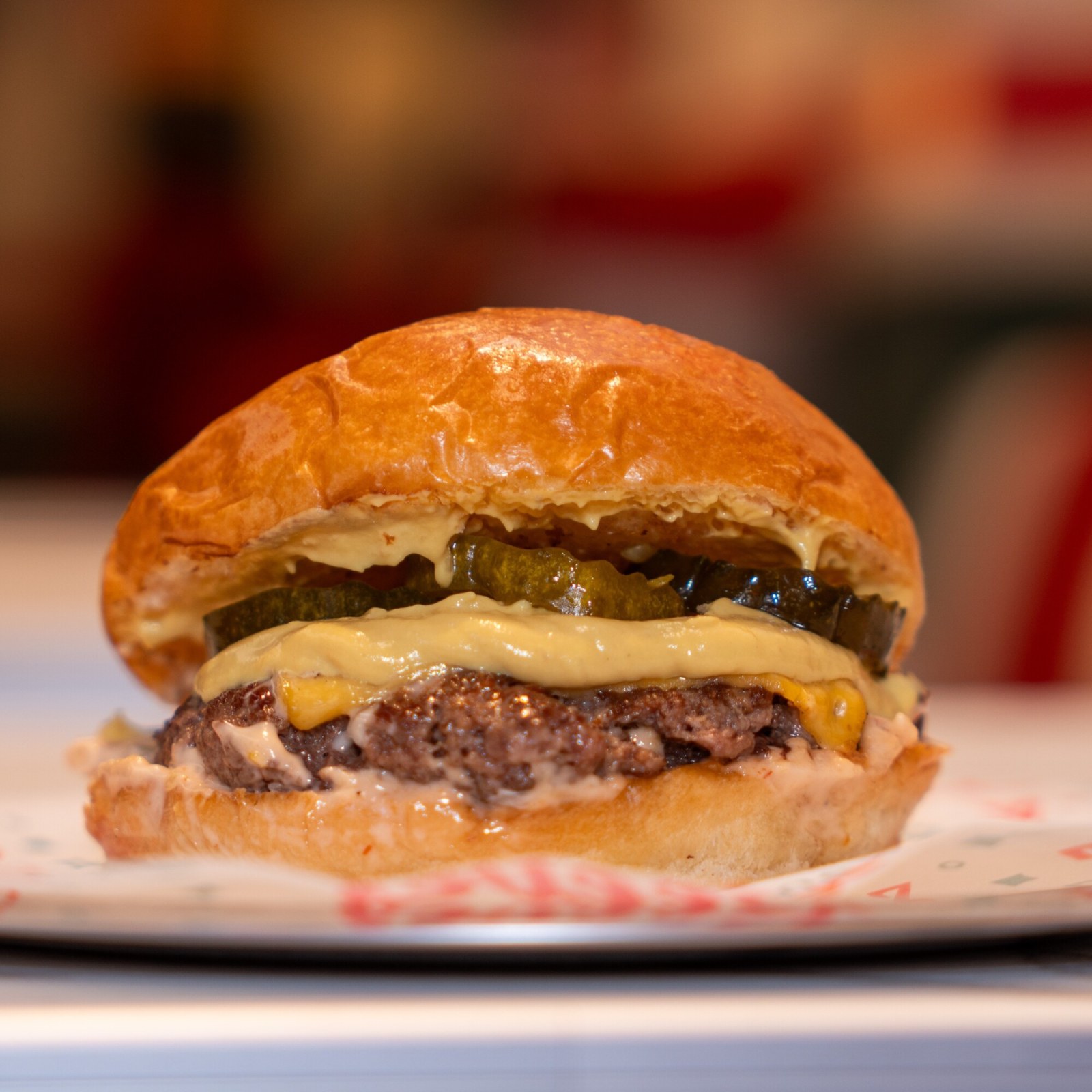 Black Angus Smash Burger Menü