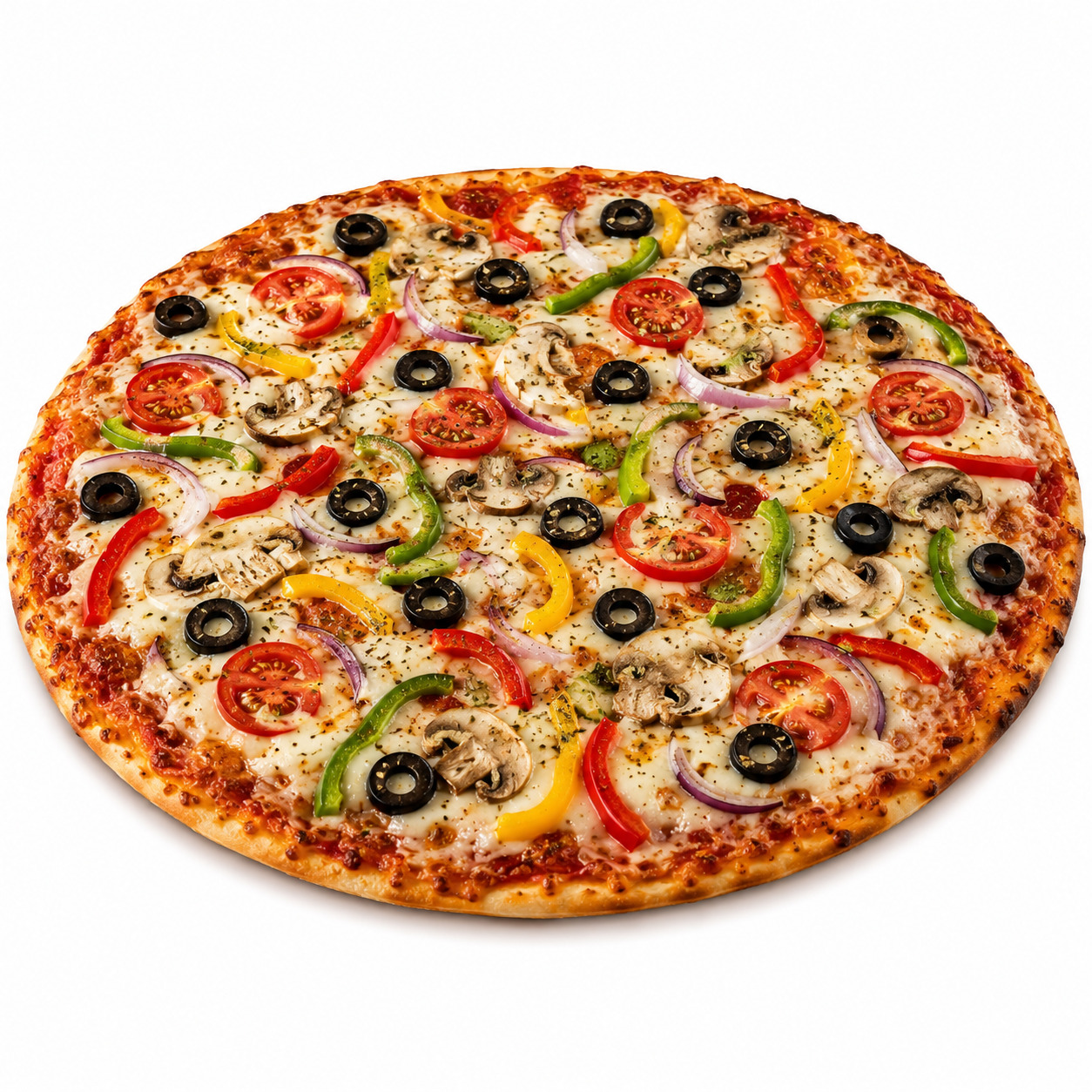 Vejetaryen Pizza (Büyük Boy)