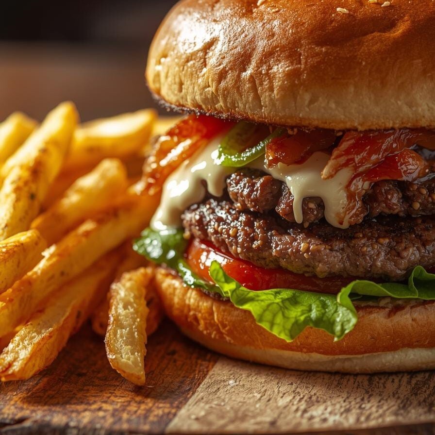 Çift Köfte Collazione Burger Menü