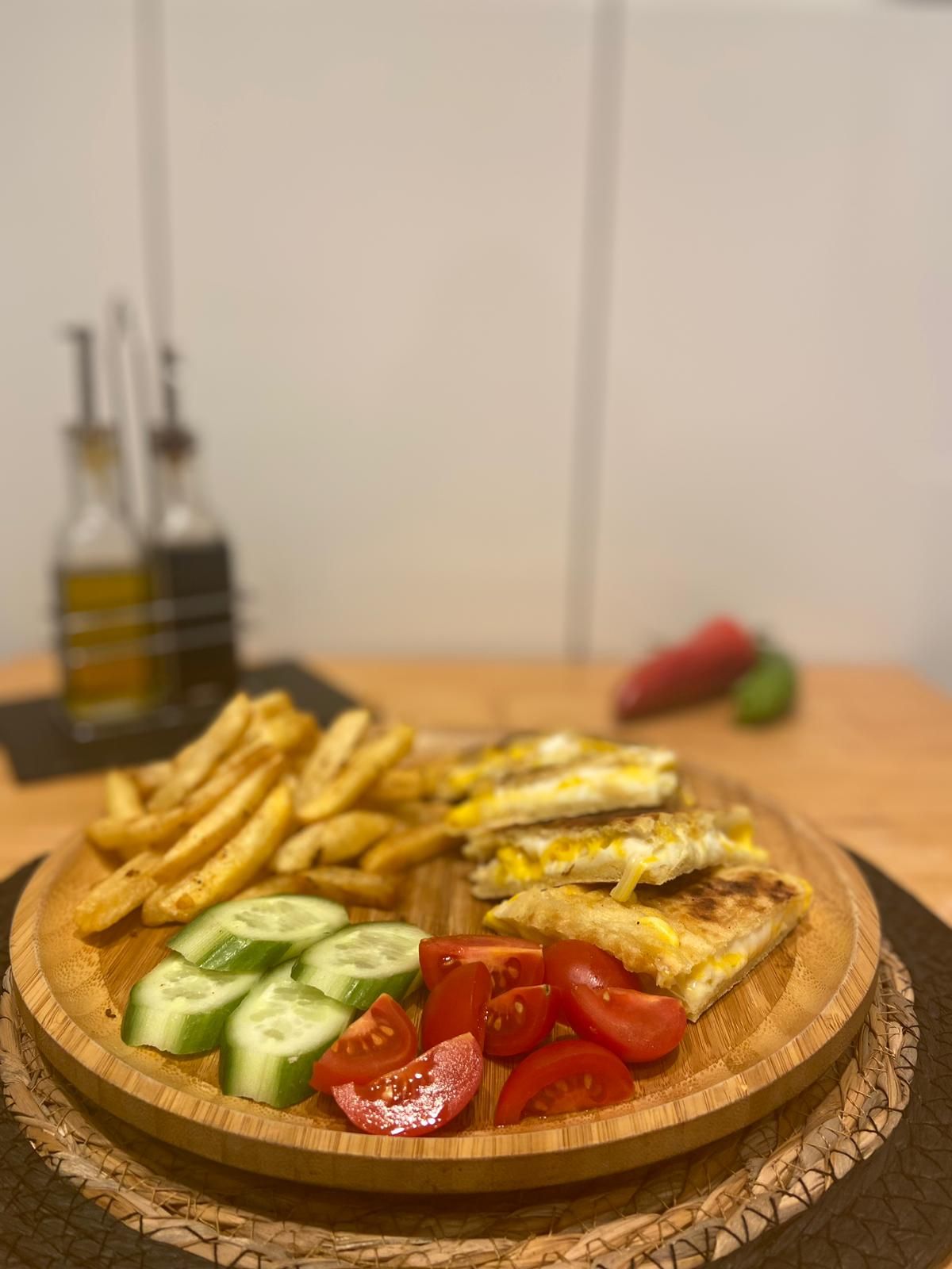 Double Peynirli Tost