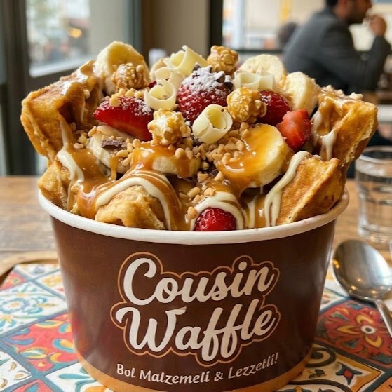 Cousin Waffle Karamel Rüyası Dolu