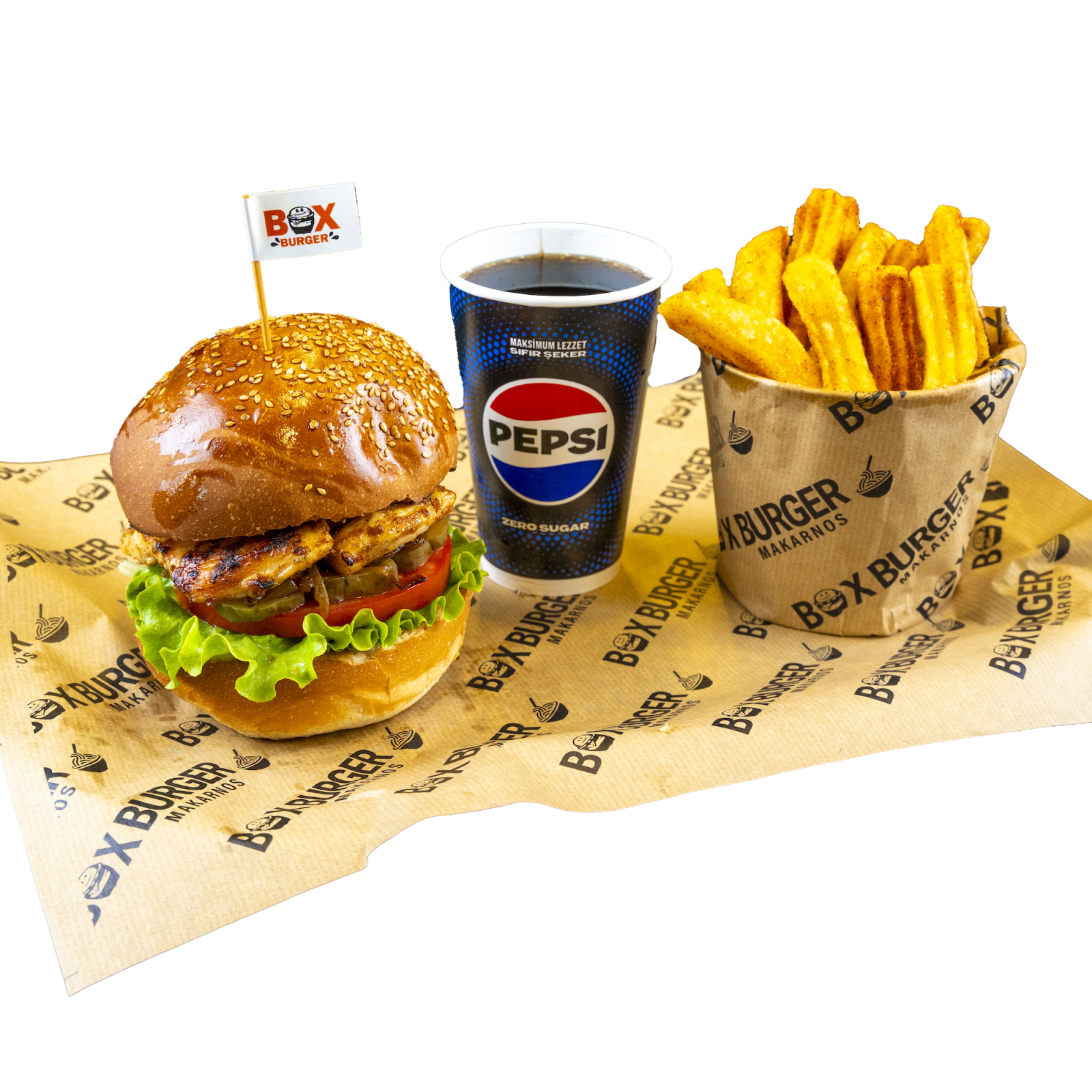 Fileto Tavuk Burger