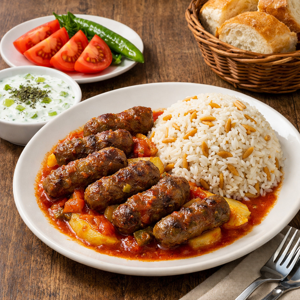İzmir Köfte & Pilav & Cacık menü