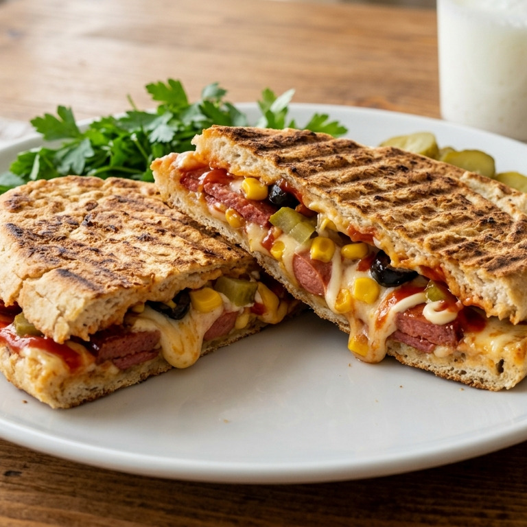 Bazlama Pizza Tost