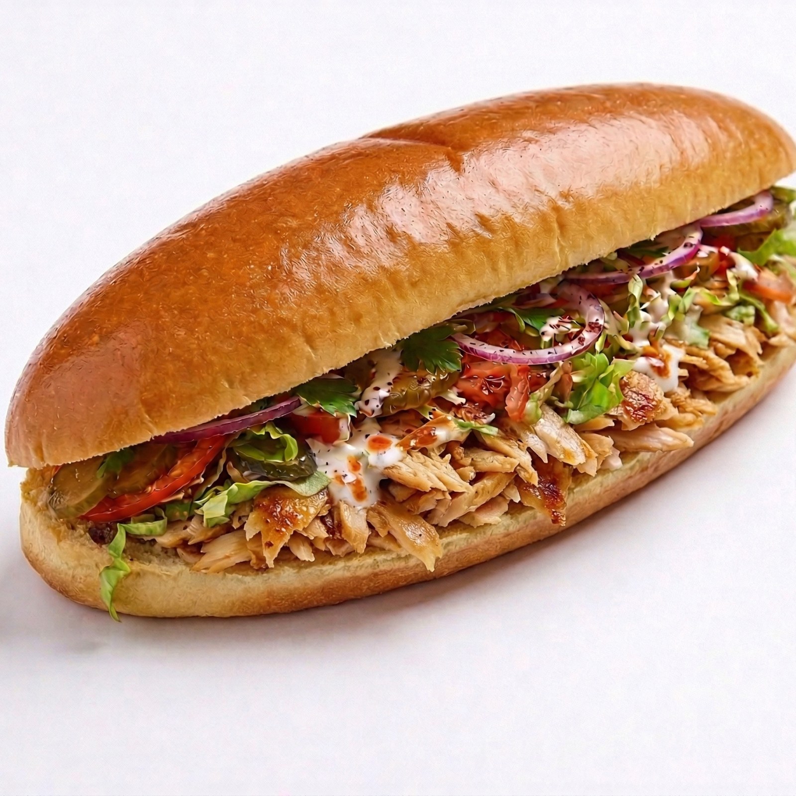 Yarım Ekmek Tavuk Döner