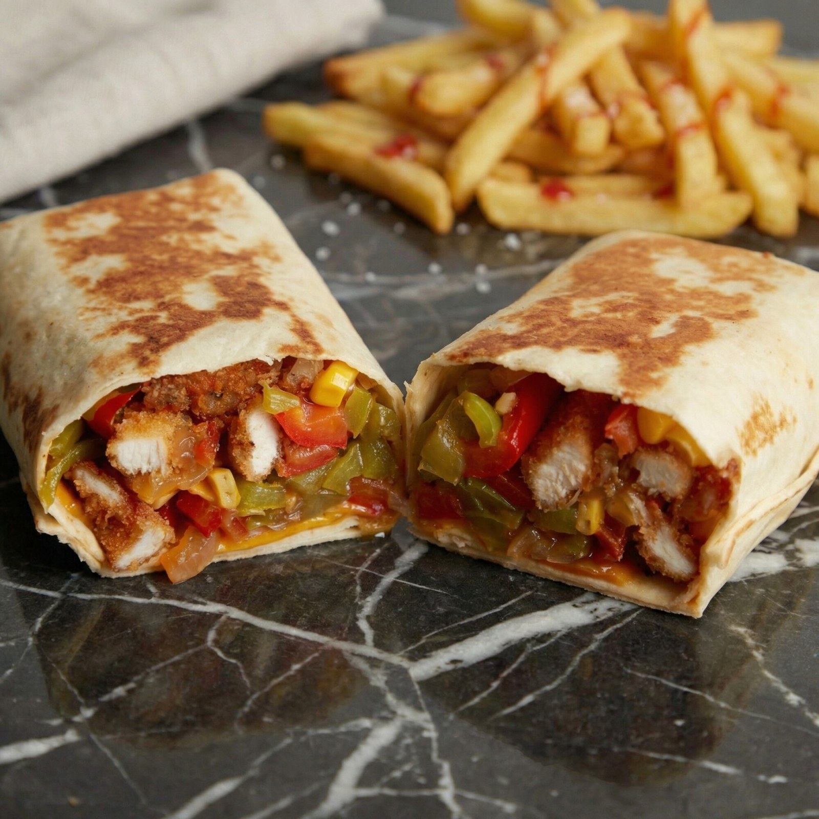 Çıtır Tavuk Wrap