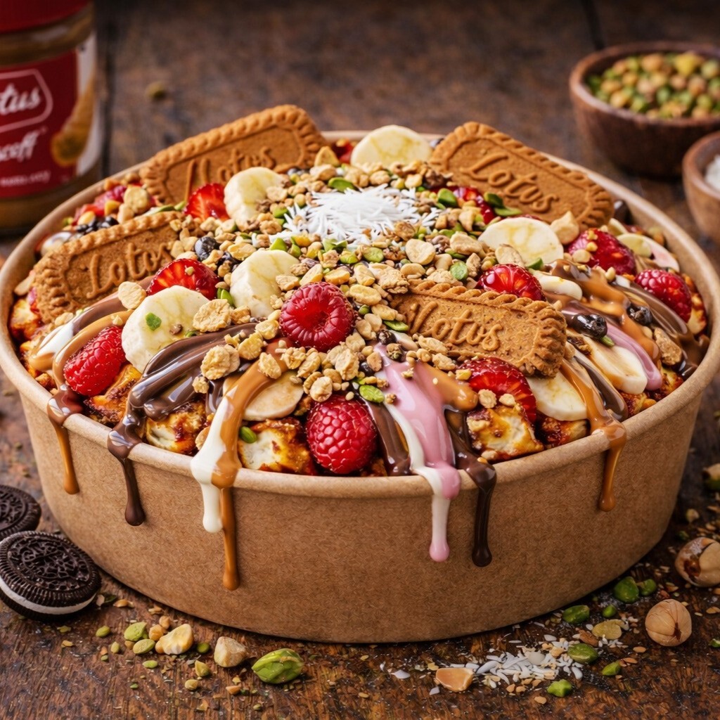 Lotus Waffle Bowls