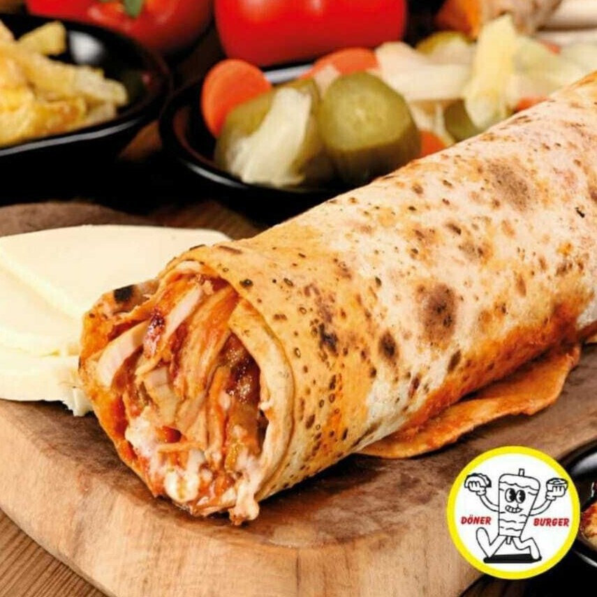 Klasik Özel Soslu Tavuk Dürüm (60-70 Gr)