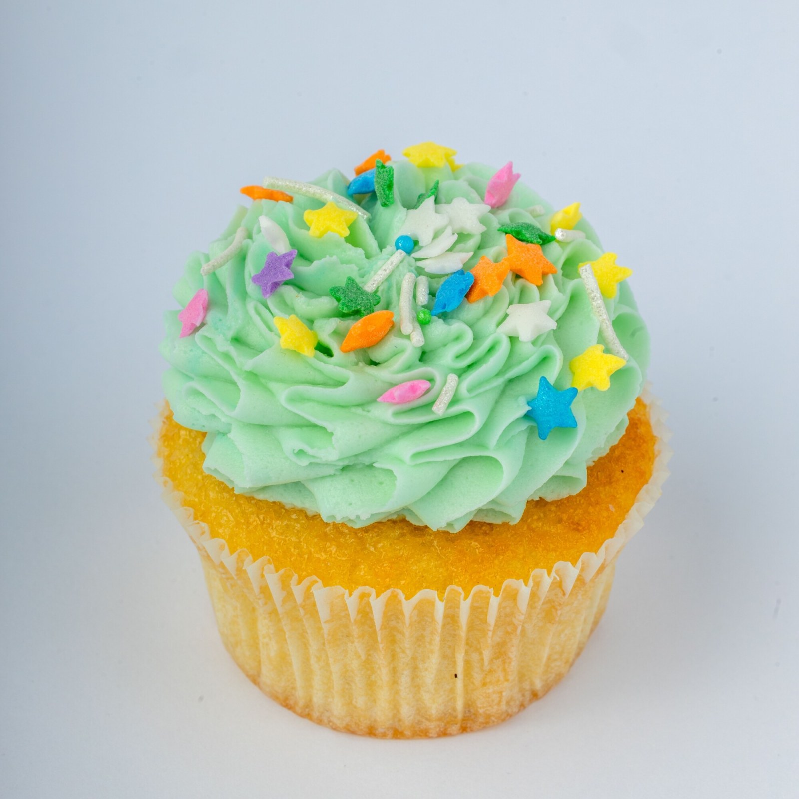 Mini Double Vanilla Cupcake