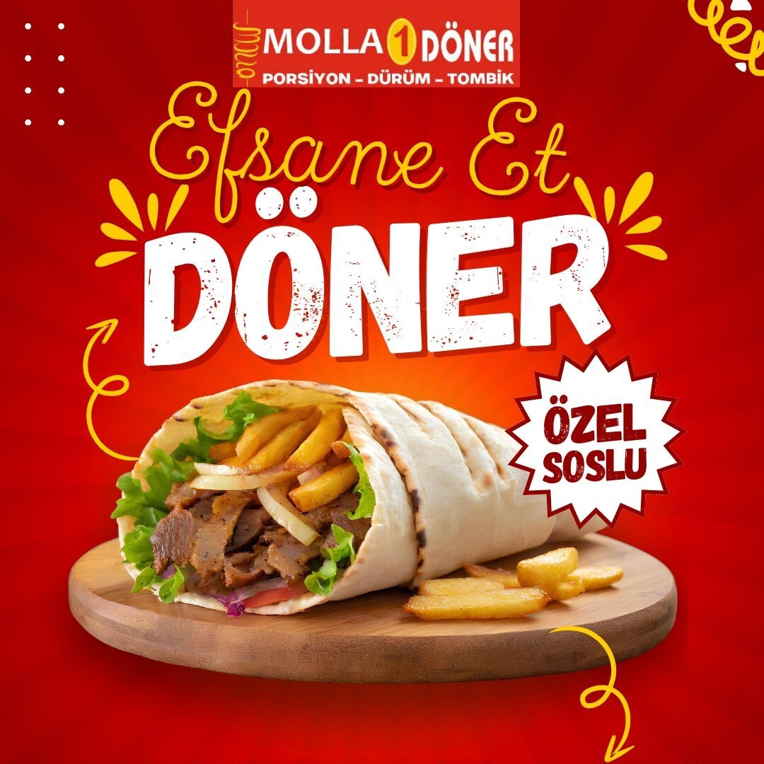 Kaşarlı Soslu Tavuk Dürüm