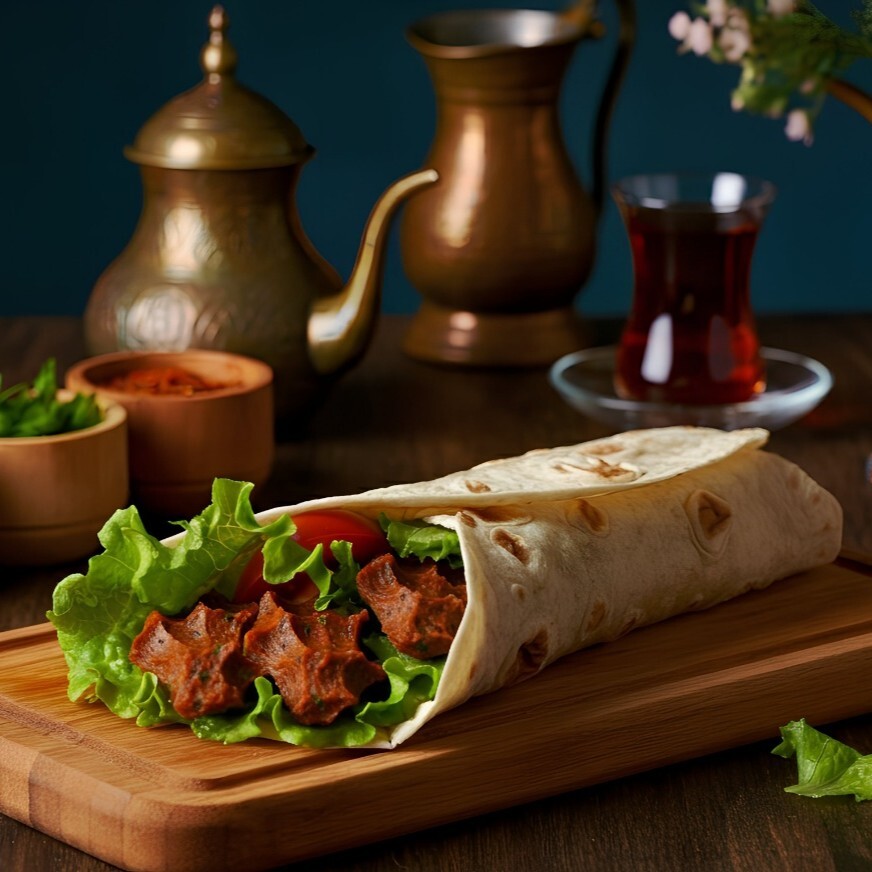 Acısız Klasik Çiğ Köfte Mega Dürüm (150 gr)
