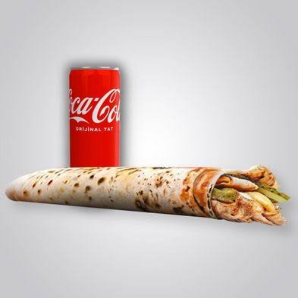 Et dürüm+Kola kutu