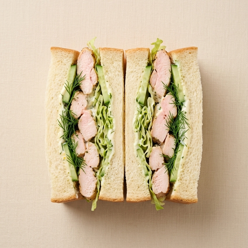 Lemon Herb Chicken Sandviç
