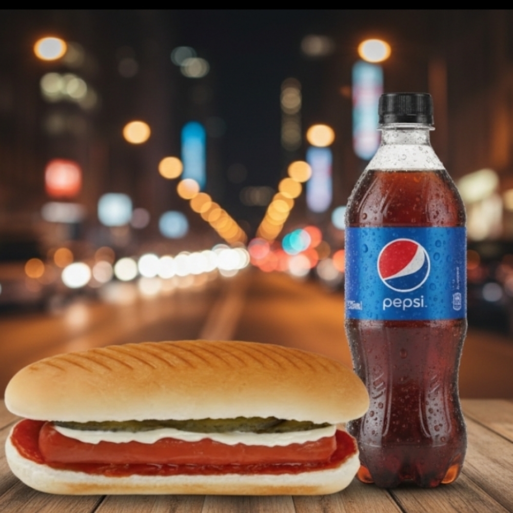 Sosisli + Pepsi (25 cl.)