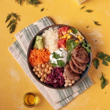 Izgara Köfte & Pilav Bowl
