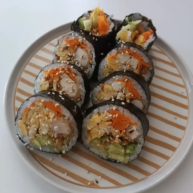Gimbap Karides