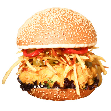 Crispy Frybox Special Burger