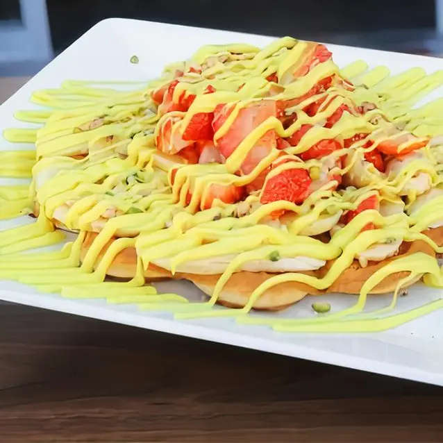 Ballı & Muzlu Waffle (15 cm.)
