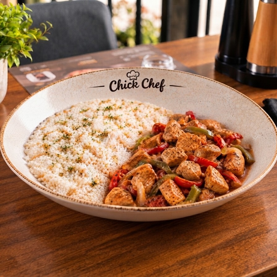Chef'in Mutfağından Tavuk Sote + Pilav