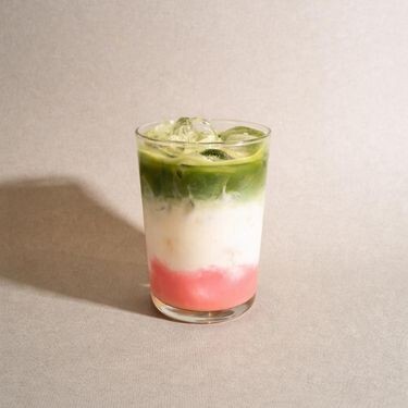 White Peach Matcha
