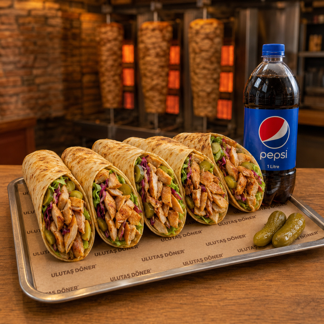 Tavuk Döner 5 Li Fırsat Menü