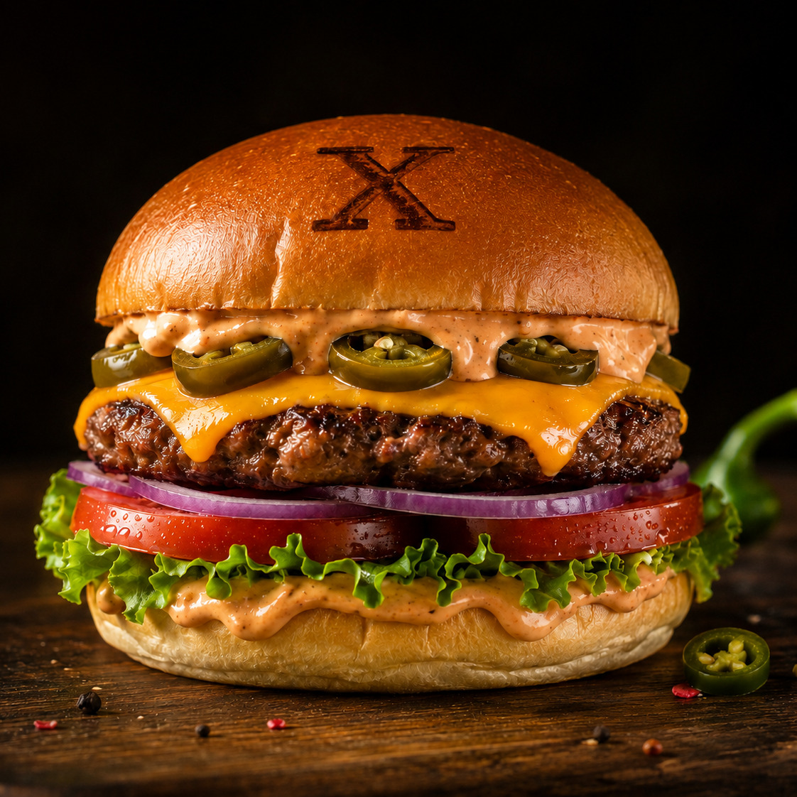 X Spicy + Patates kızartması