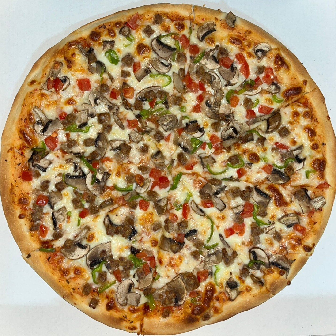 Orta Boy Pizza (Kavurmalı)