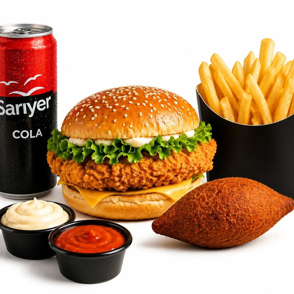 XL Tavuk Burger Menü