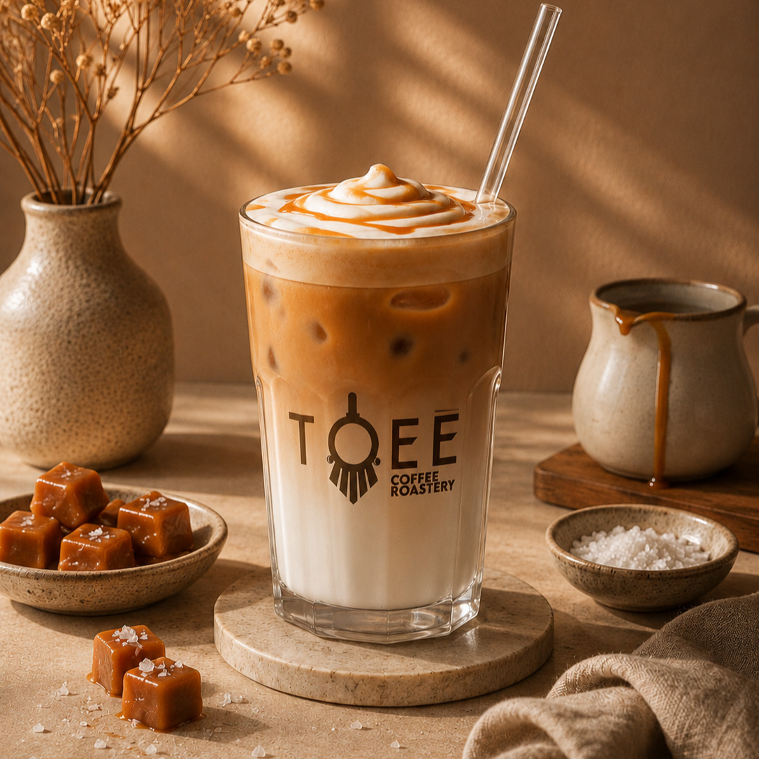 Iced Salted Caramel Latte (16 oz)