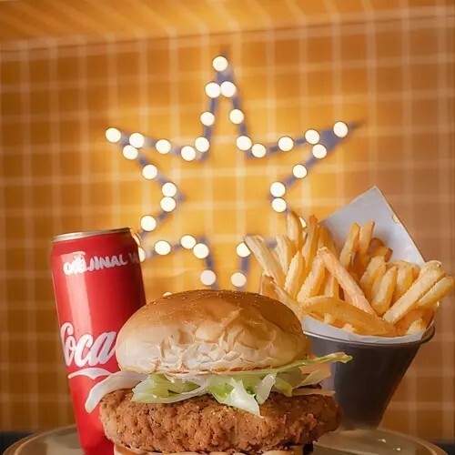 Efsane Coni Çıtır Vegan Burger Menü