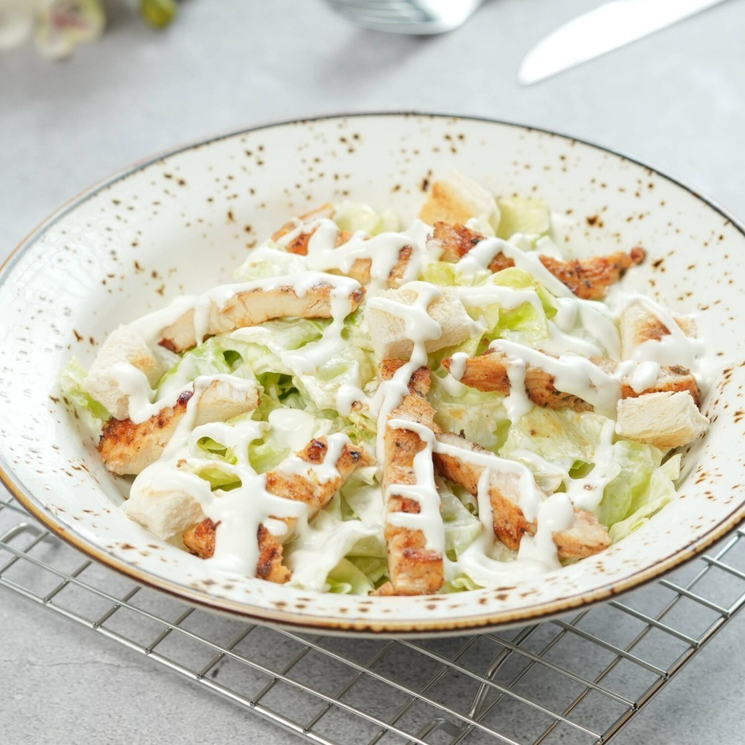Tavuklu Sezar Salata