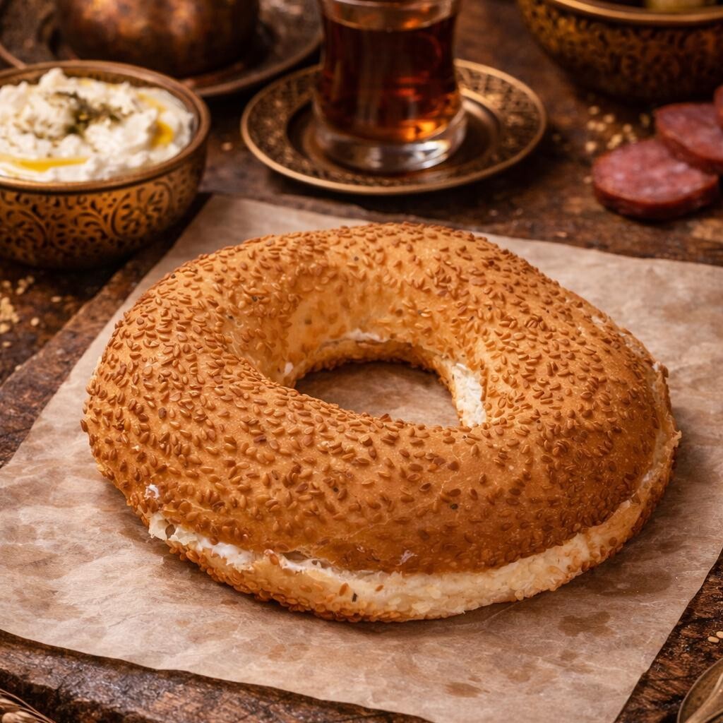 Peynirli Sütlü Simit