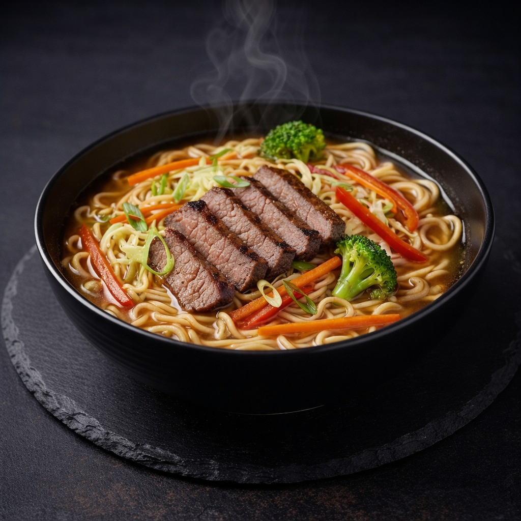 Etli Ramen Çorbası