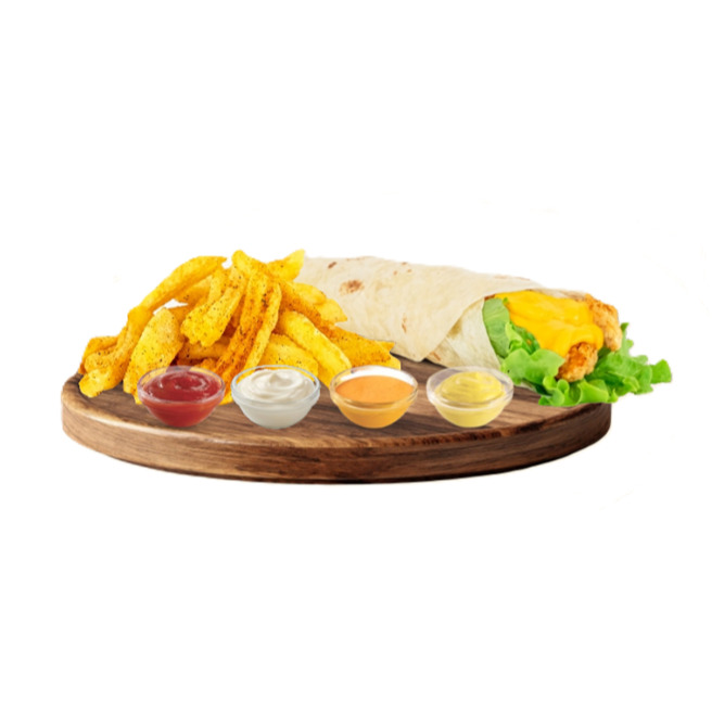Cheddar Chicken Dürüm