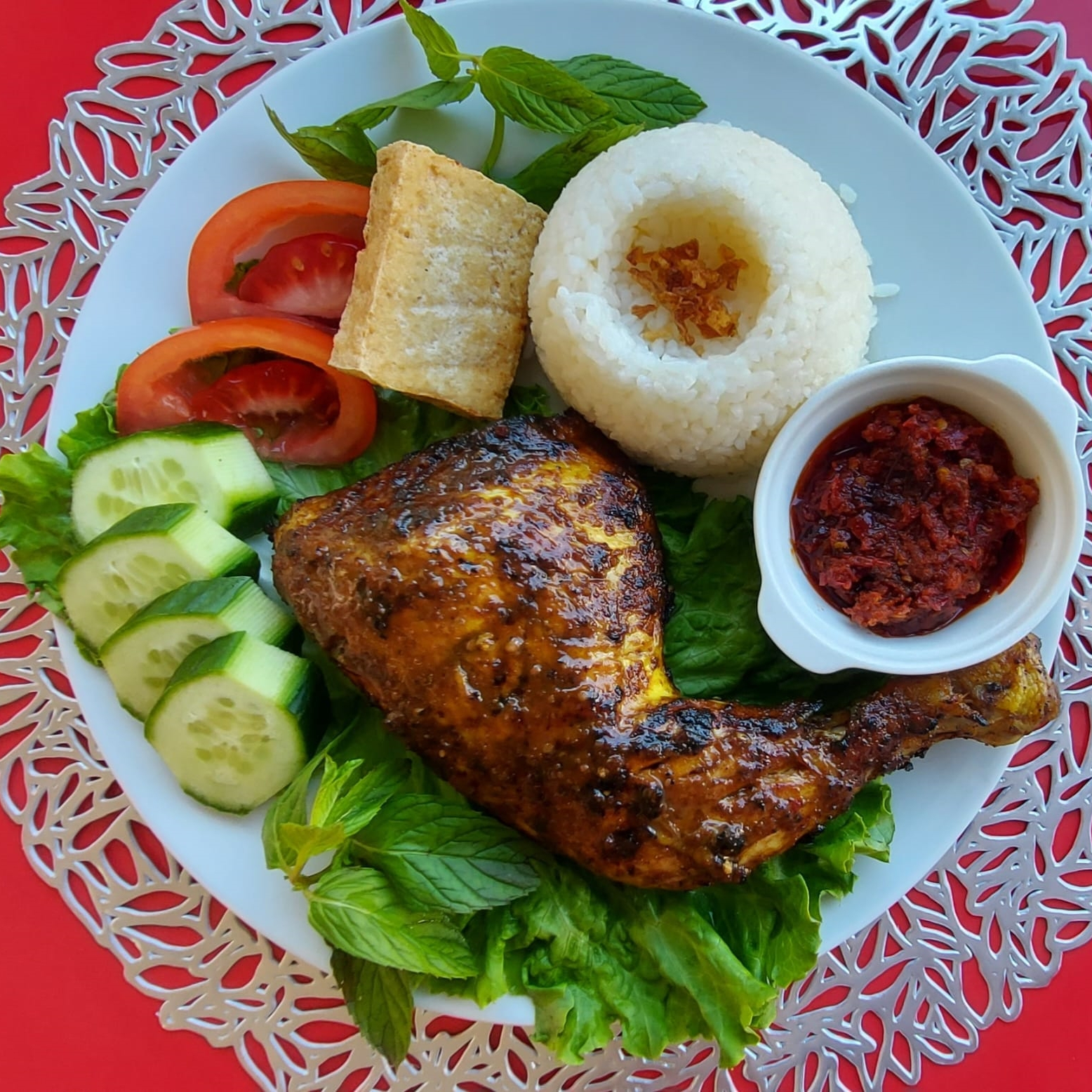 Nasi Ayam Bakar