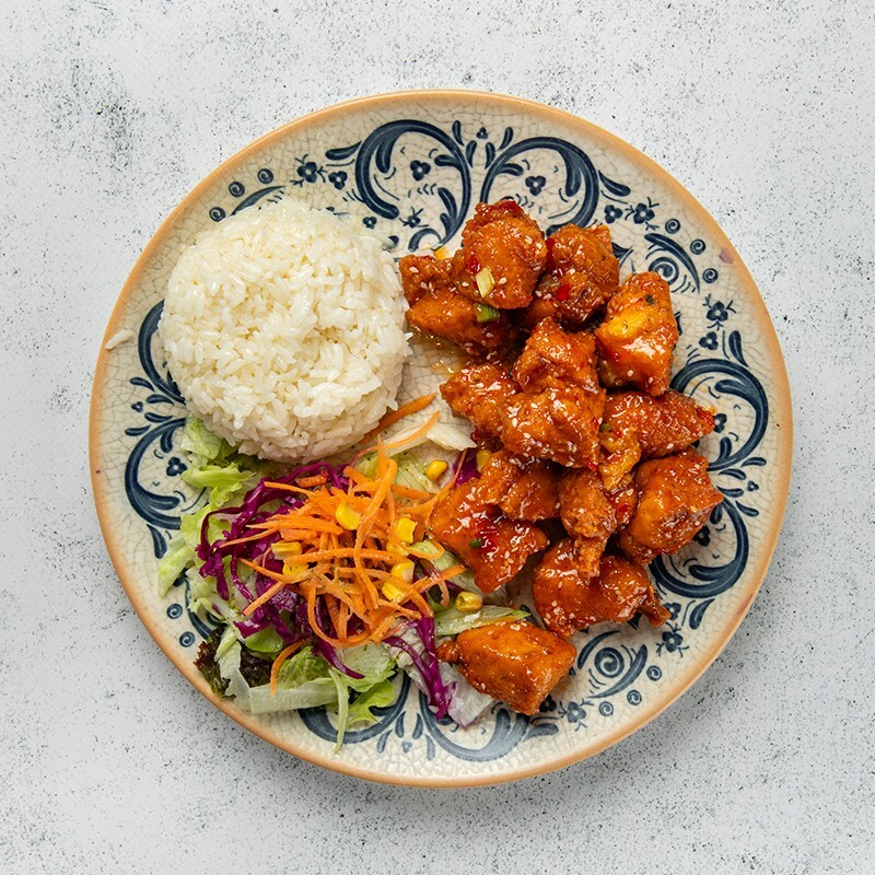 Acı Tatlı Soslu Tavuk (934,642 KCal)