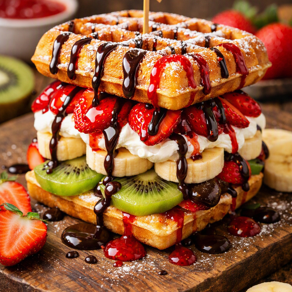 Waffle Burger (Burak Cheften)