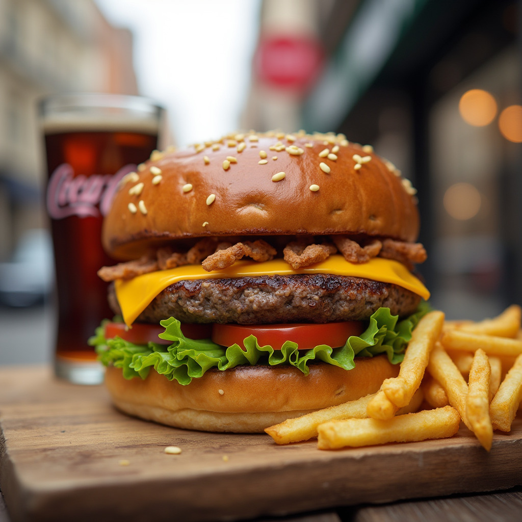 Mexican Burger Menü