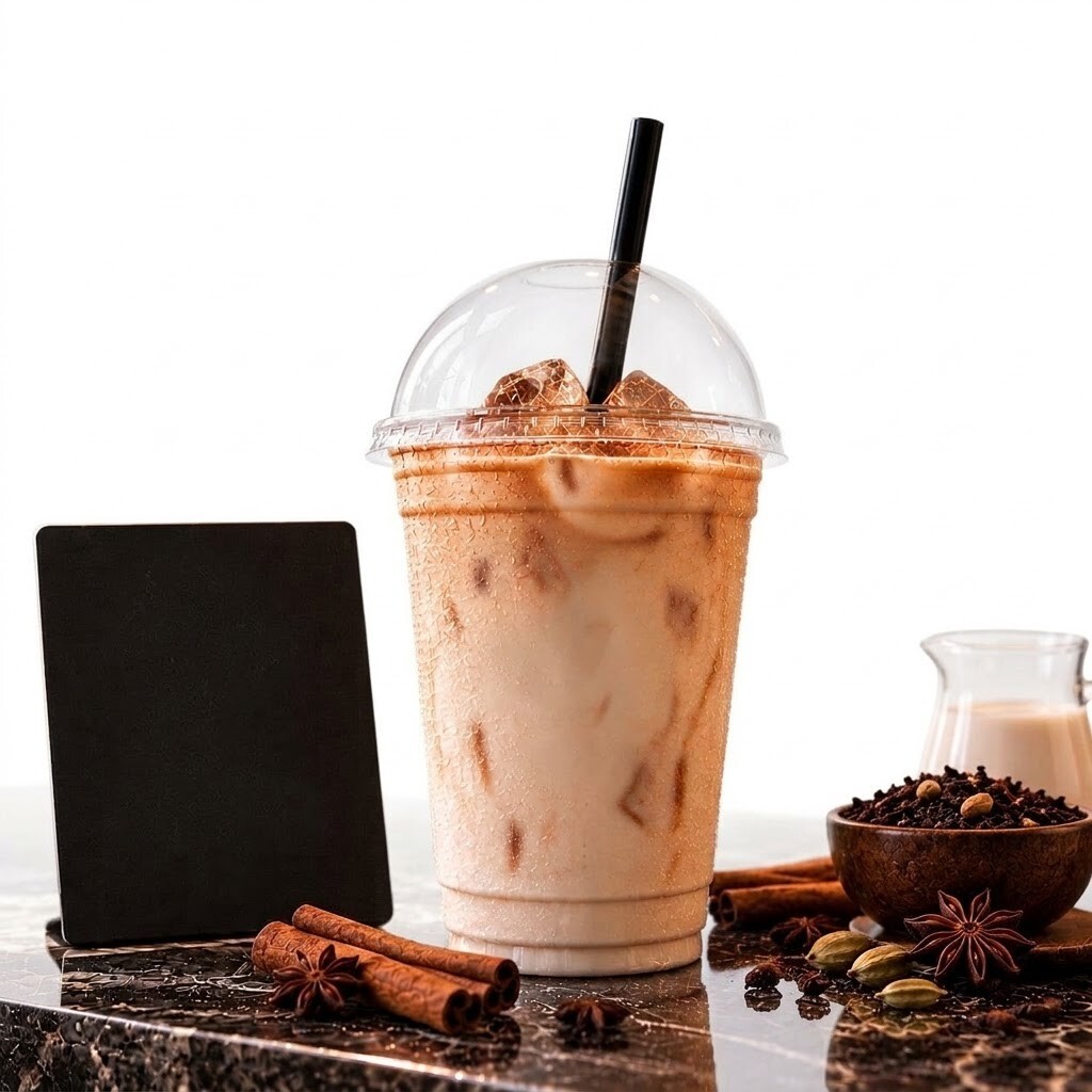 Iced chai tea 18 oz