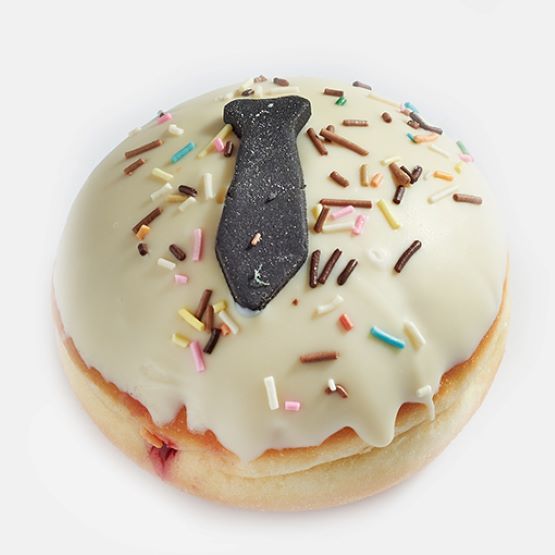 Vanilya Kaplı Ahududulu Donut