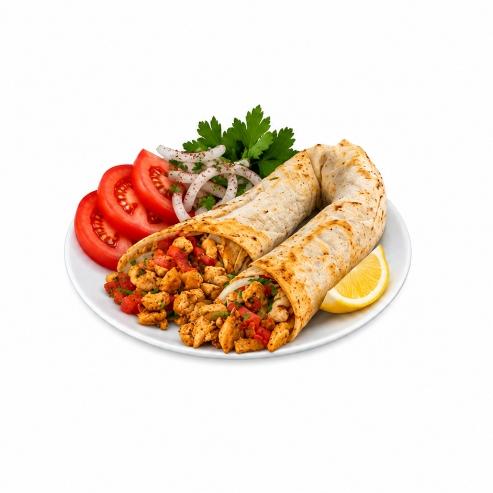 Tavuk Tantuni Lavaş (80 gr.)