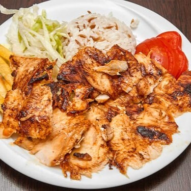 Porsiyon Tavuk Döner + Pilav (140 gr)