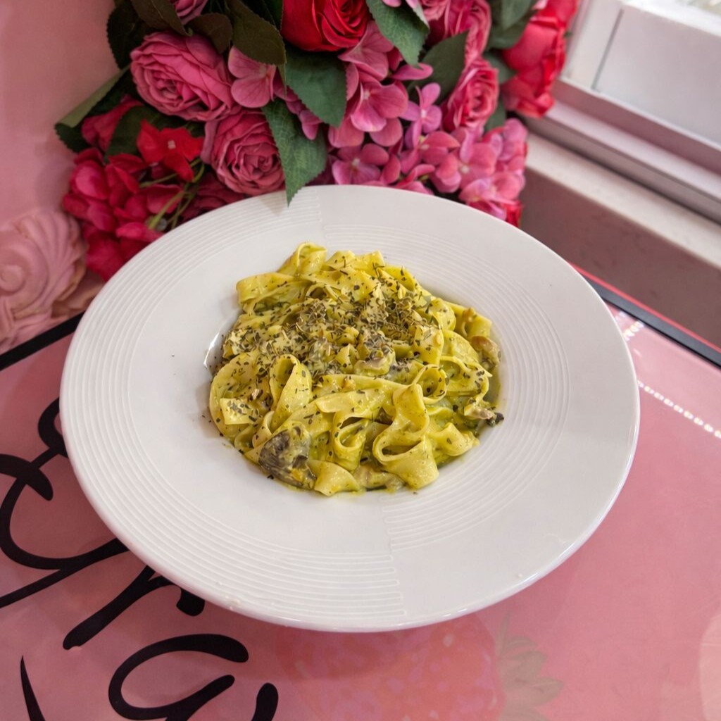 Green Fettuccine