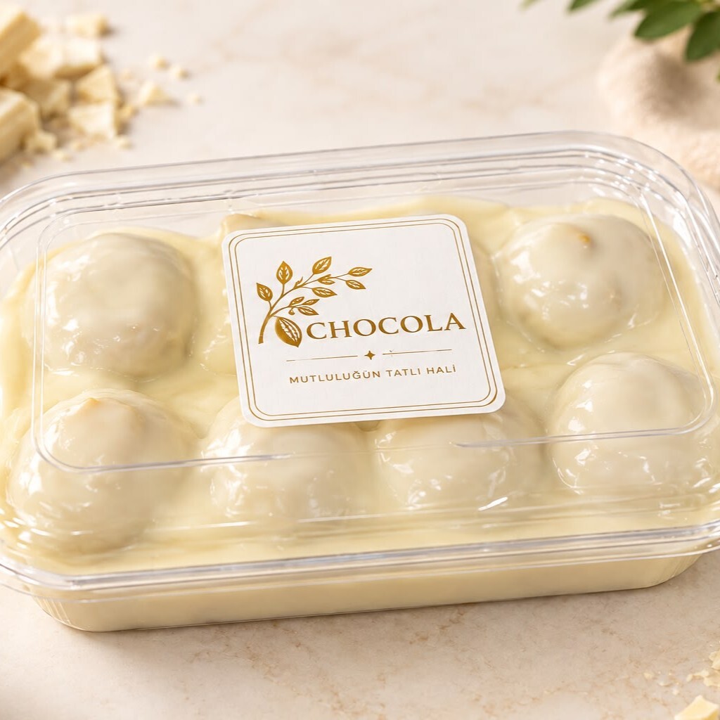 Beyaz Çikolatalı Profiterol (1 kg)