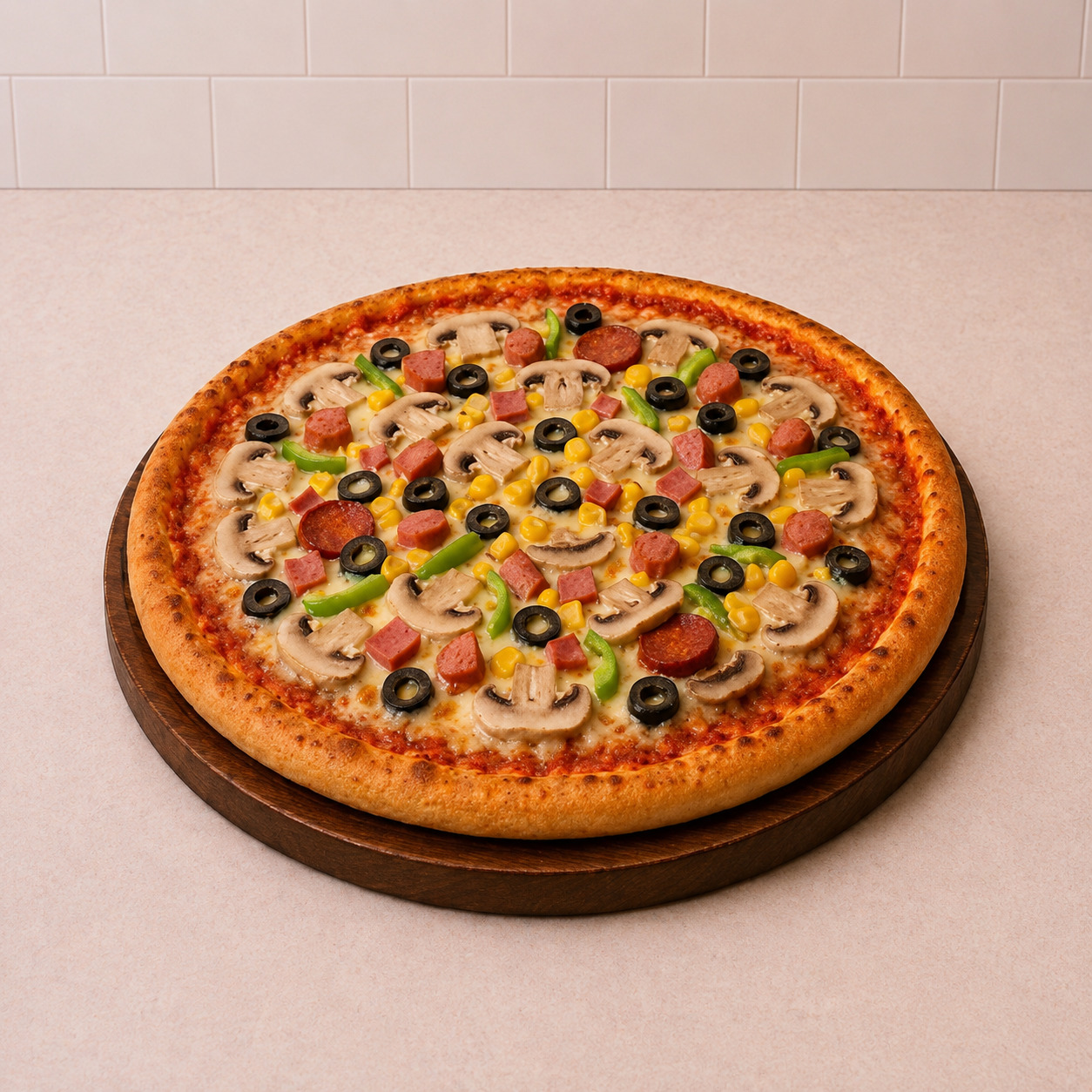 Karışık Pizza (Büyük Boy)