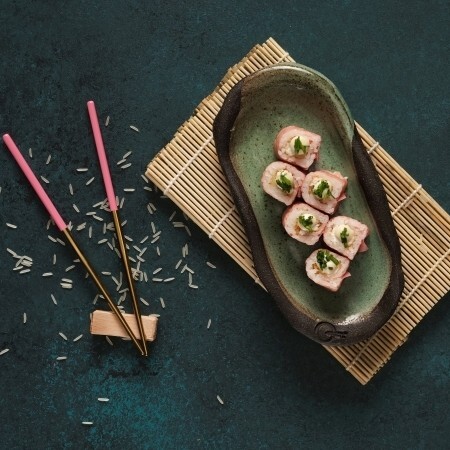232B Sea Bass Tempura Maki Soya Kağıtlı