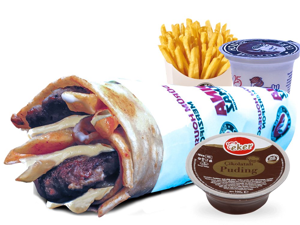 Mega Izgara Köfte Dürüm Menü