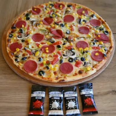 Normal Karışık Pizza (Orta)