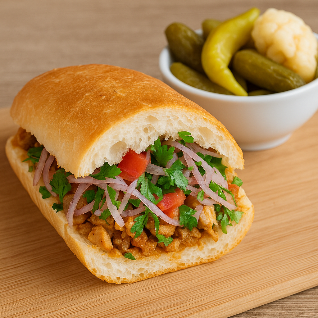 Yarım Ekmek Tavuk Tantuni